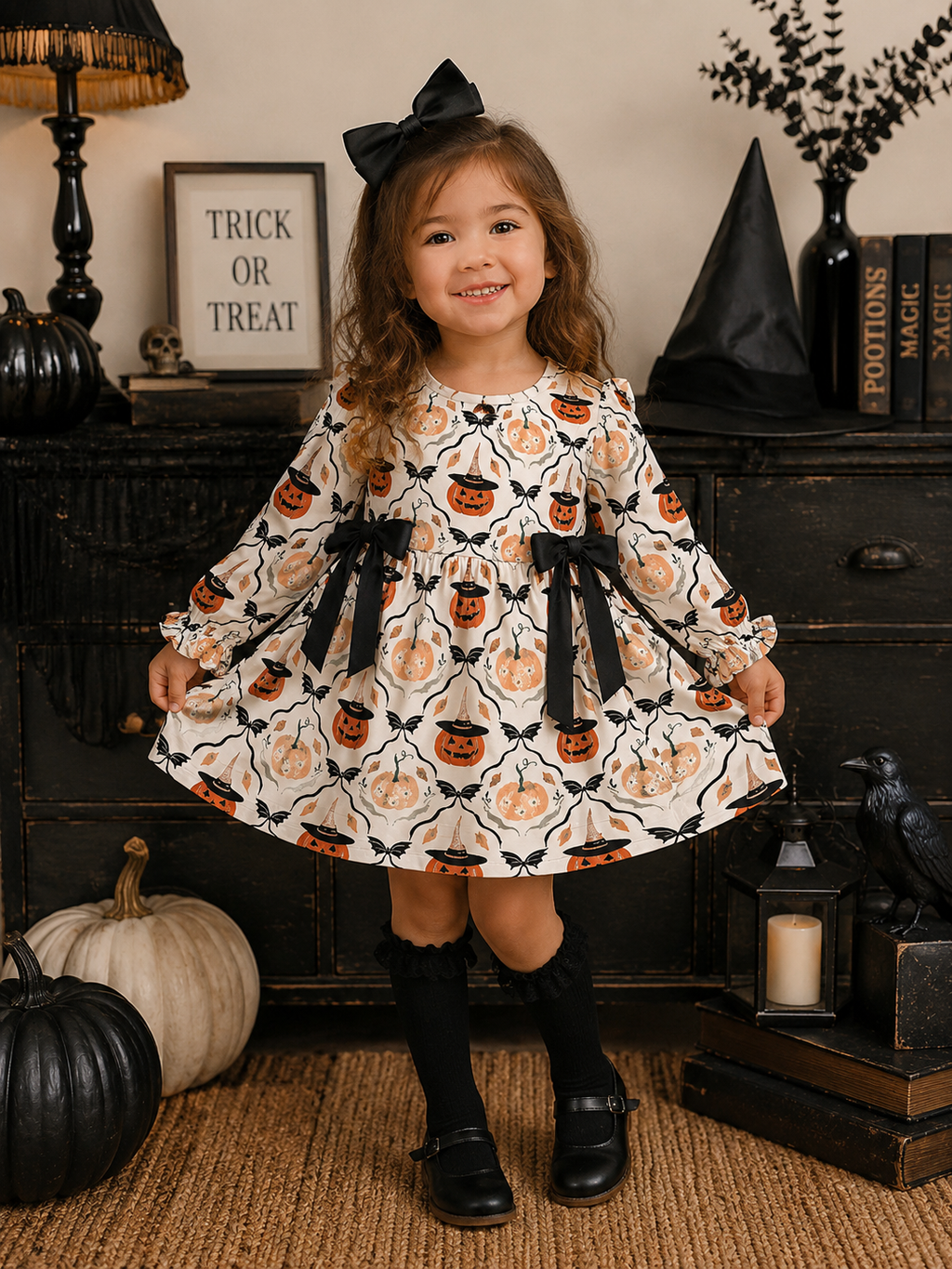 Halloween Velvet Set